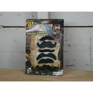 The Pirates Funny Mustaches 6pk